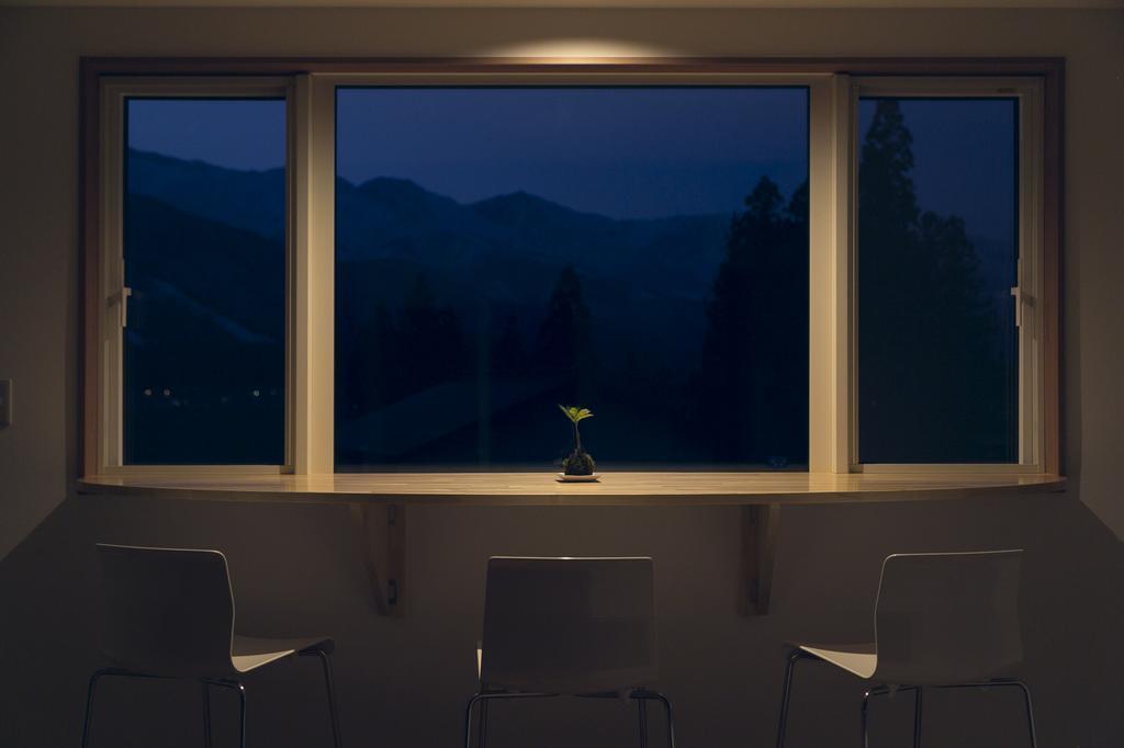 Ryokan Mokuzin Hakuba Eksteriør billede