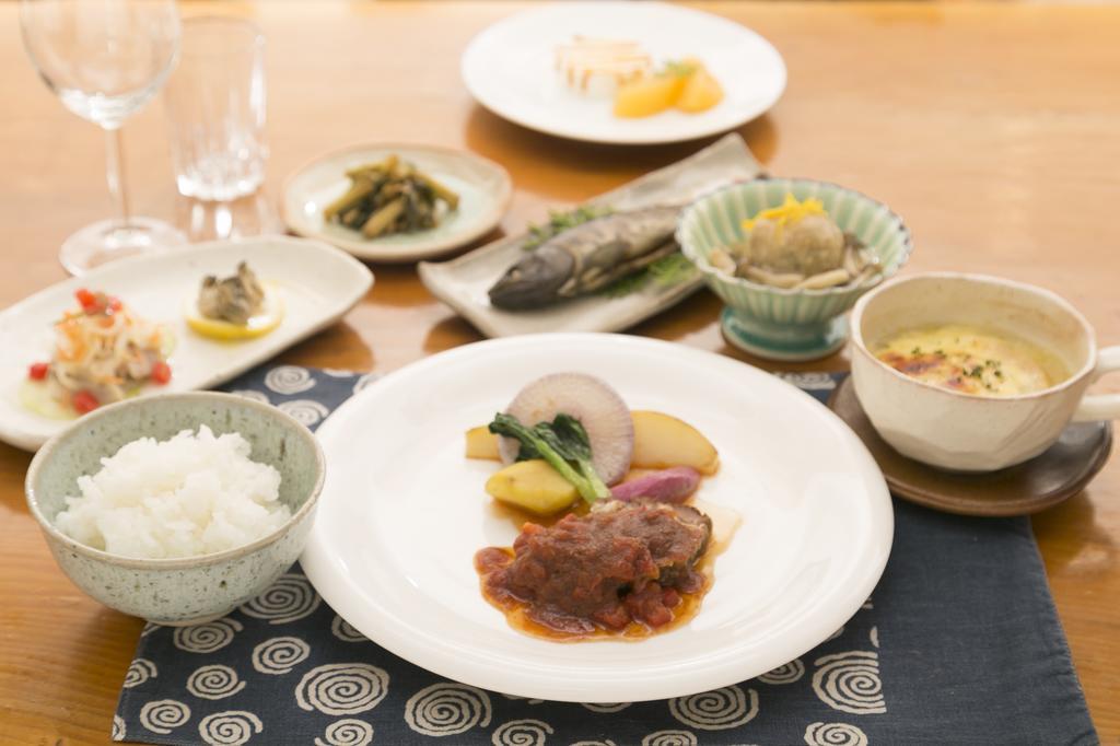 Ryokan Mokuzin Hakuba Eksteriør billede